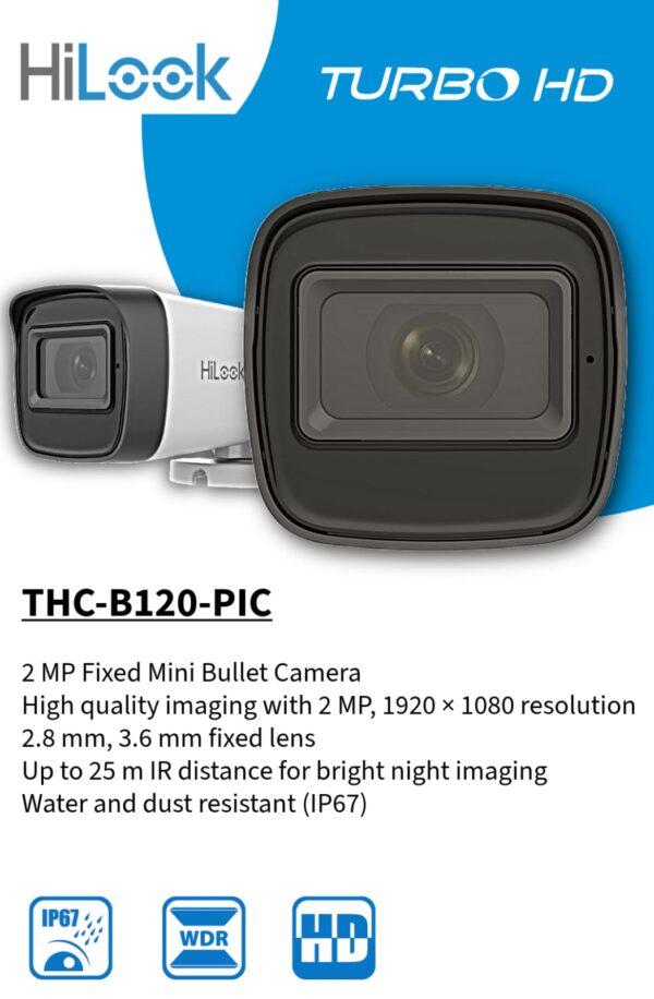 كاميرا 2 ميجا turboHD, خارجية