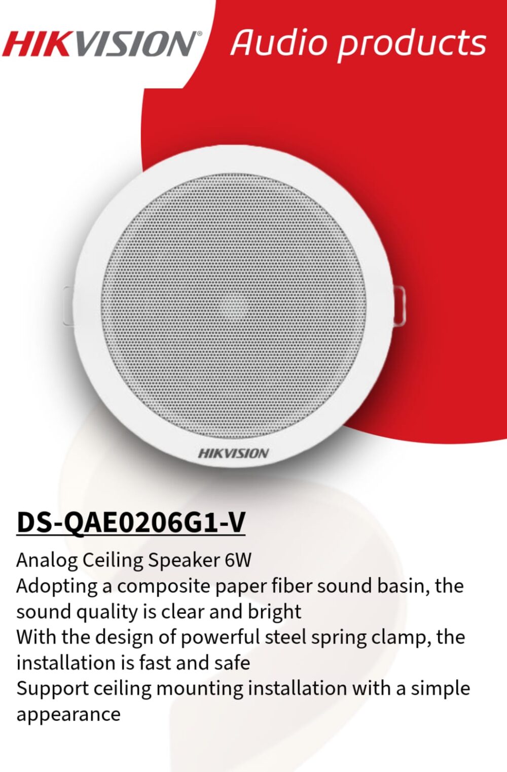 Hikvision Audio products