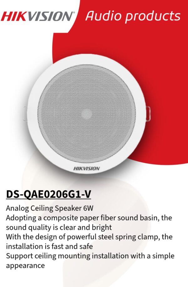 Hikvision Audio products