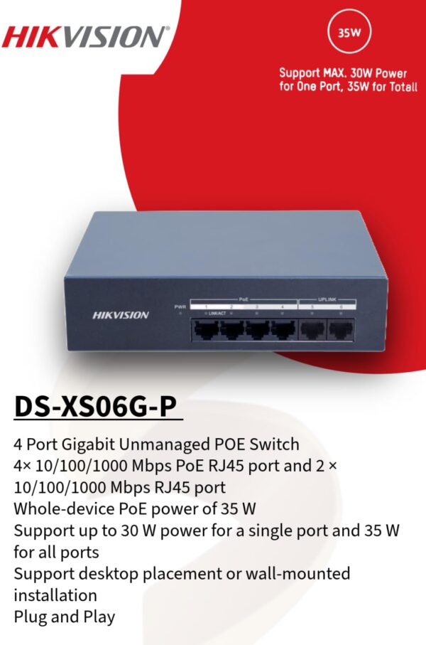 HIKVISION Switches products